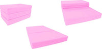 Pink Twin Size Shikibuton Trifold Foam Beds 6