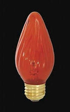Load image into Gallery viewer, B&amp;P Lamp F-15 Amber Flame Standard Base Bulb, 25W

