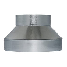 Load image into Gallery viewer, 10 Inch to 6 Inch HVAC Duct Reducer &amp; Increaser - 26 Gauge Galvanized Sheet Metal Ducting Connector for Airflow, Heating, Cooling, &amp; Air Ventilation System Extra Strength and Fittings
