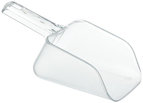 Rubbermaid Commercial Bouncer Ice Scoop, 32 Ounce, Clear, FG288400CLR