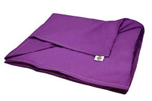 Load image into Gallery viewer, SENSORY GOODS - Young Adult Medium Weighted Blanket - Made in America - 13lb Heavy Pressure - Purple - 100% Organic Cotton Non-Removable Cover (58&#39;&#39; x 41&#39;&#39;) Provides Comfort and Relaxation.
