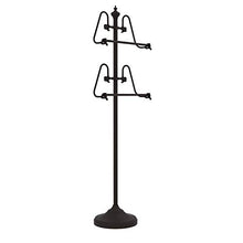 Load image into Gallery viewer, Allied Brass TS-6-ORB Foor 49 Inch Towel Stand, Oil Rubbed Bronze
