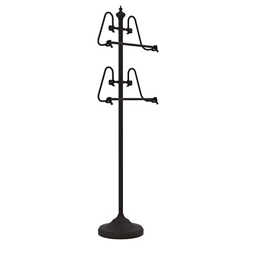 Allied Brass TS-6-ORB Foor 49 Inch Towel Stand, Oil Rubbed Bronze