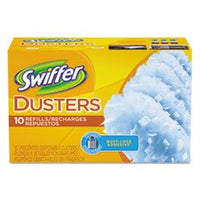 Refill Dusters, Cloth, White, 10/Box
