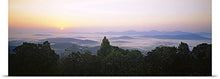 Load image into Gallery viewer, GREATBIGCANVAS Entitled High Angle View of Mountains, Rockfish Gap, Blue Ridge Mountains, Virginia Poster Print, 90&quot; x 30&quot;, Multicolor
