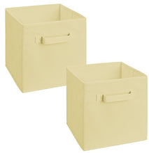 Load image into Gallery viewer, ClosetMaid 3877 Cubeicals Fabric Drawers, Natural, 2-Pack
