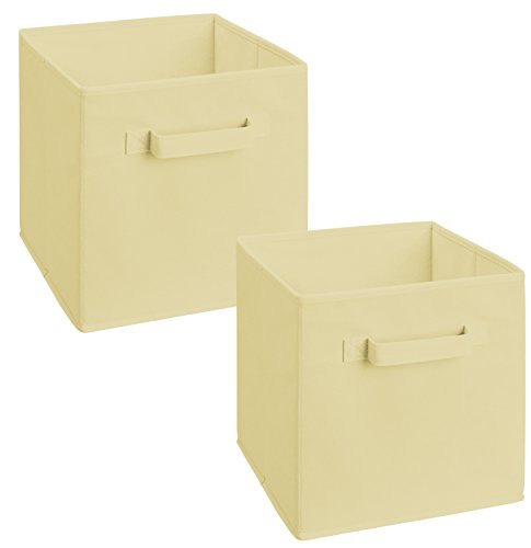 ClosetMaid 3877 Cubeicals Fabric Drawers, Natural, 2-Pack
