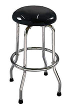 Load image into Gallery viewer, Round Stool, Height Range 30&quot;, Steel Black
