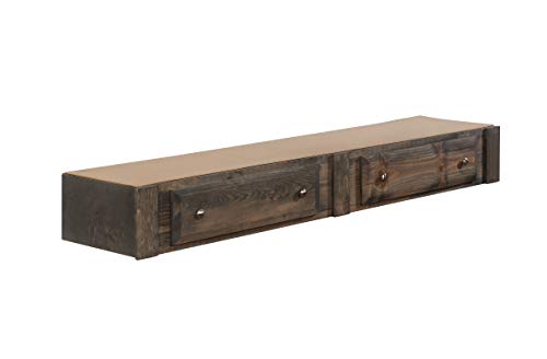 Coaster Home Furnishings 400832 CO-400832 Wrangle Hill Collection Under Bed Storage, Gun Smoke