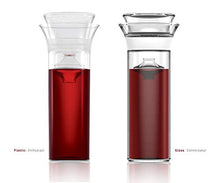 Load image into Gallery viewer, Savino Wine Preserver, Keeps Red and White Wine Fresh Up to 7 Days, Ultimate Luxury Wine Saver Decanter, Wine gifts, BPA Free, Airtight, Shatter-Proof, and Dishwasher Safe, Made in the USA, 750 ml
