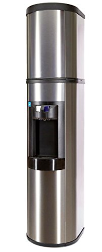 Absolu Stainless Steel Water Cooler, Matchin Stainless Cover-RoomTemp/Cold - Made in North America