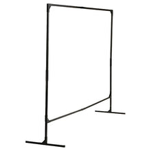 Load image into Gallery viewer, Wilson Stur-D-Screen Frame (36336), 6 x 6 feet, Single Panel, T Legs, Black, for Welding Curtains, 1 / Order
