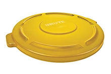Load image into Gallery viewer, Rubbermaid Commercial FG263100YEL BRUTE Heavy-Duty Round Waste/Utility Container, 32-gallon Lid, Yellow

