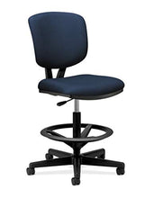 Load image into Gallery viewer, Hon Volt Task Stool- Upholstered Office Stool, Navy (H5705)
