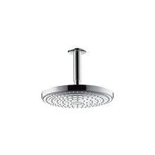 Load image into Gallery viewer, hansgrohe Raindance Select S 10-inch Showerhead Premium Modern 2-Spray RainAir, Rain Air Infusion with Airpower with QuickClean in Brushed Nickel, 26469821
