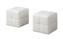 Load image into Gallery viewer, Monarch 2 Piece Ottoman, White
