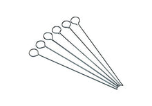 Load image into Gallery viewer, 20cm Pack Of 6 Stainless Steel Flat Sided Skewers
