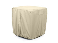 Covermates Air Conditioner Cover - Light Weight Material, Weather Resistant, Elastic Hem, AC & Equipment-Khaki