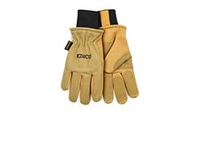 Load image into Gallery viewer, Kinco Lined Heavy Duty Premium Grain &amp; Suede Pigskin Driver with Knit Wrist
