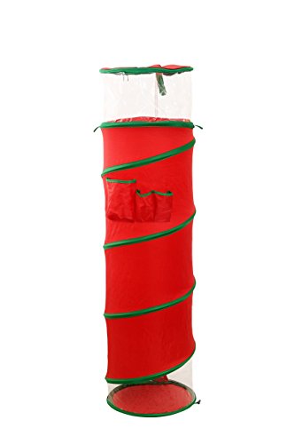 nGenius Hanging Pop Open Gift Wrap Storage Organizer - Large Size, for Rolls up to 40in