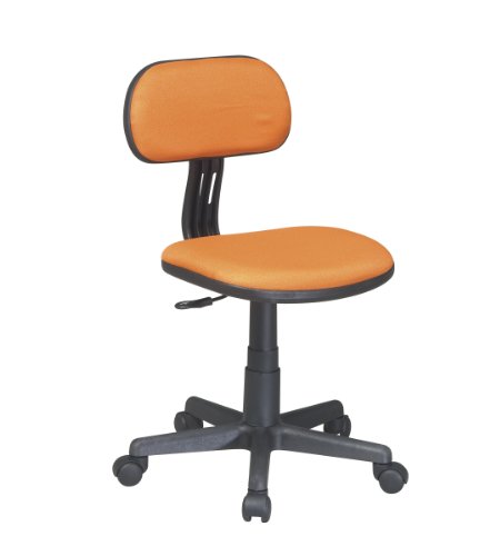 Osp Designs Task Chair In Orange Fabric