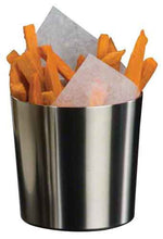 Load image into Gallery viewer, American Metalcraft FFC337 Fry Cups, 3.4&quot; Length x 3.4&quot; Width, Silver
