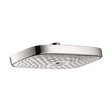 Load image into Gallery viewer, hansgrohe Raindance Select E 12-inch Showerhead Premium Modern 2-Spray RainAir, Rain Air Infusion with Airpower with QuickClean in Chrome, 04534000
