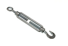 Load image into Gallery viewer, 24 X Turnbuckle Strainer Fence Wire Tensioner Hook - Eye Zp 12Mm
