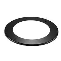 M&G DuraVent 7DBKTC 7 Inch Durablack 24ga Welded Black Stovepipe Trim Collar44; Od 3 Inch Larger Than Id (CPPF7433)