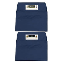 Load image into Gallery viewer, Seat Sack Small, 12 inch, Chair Pocket, Blue, Pack of 2
