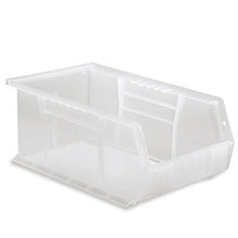 Load image into Gallery viewer, Quantum Ultra Clearview Poly Bin - 8-1/4&quot;Wx13-5/8&quot;Dx6&quot;H - Clear - Lot of 12
