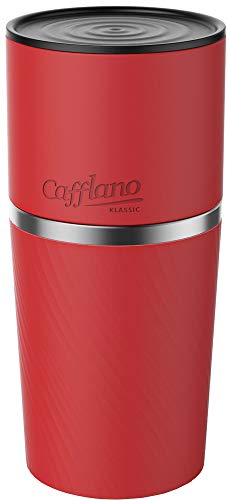 Cafflano All-in-One Portable Pour Over Coffee Maker for Camping, Travel & Office