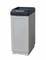 Forte Products 8002531 Plastic Open Top Trash Container, 14.5