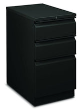 Load image into Gallery viewer, HON Flagship Mobile Pedestal with 2 Box/1 File Drawer and Radius Pull, 15&quot;, Black
