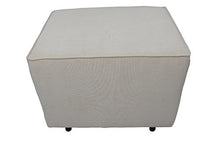 Load image into Gallery viewer, Fun Furnishings Comfy Cozy Ottoman, Linen
