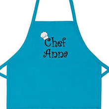 Load image into Gallery viewer, THE APRONPLACE Personalized Chef Any Name Child Apron Long Add your own name for kids, kitchen, baking
