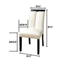 Load image into Gallery viewer, William&#39;s Home Furnishing CM3559SC-2PK Luminar Side Chair, Black
