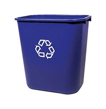 Load image into Gallery viewer, Rubbermaid Commercial 28 qt. Resin Recycling Bin
