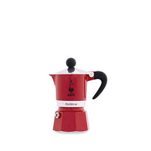 Load image into Gallery viewer, Bialetti 4961 Rainbow Espresso Maker, Red

