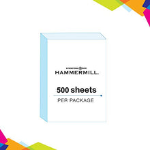 Load image into Gallery viewer, Hammermill Blue Colored 20lb Copy Paper, 11x17, 1 Ream, 500 Sheets, Made In Usa, Sustainably Sourced
