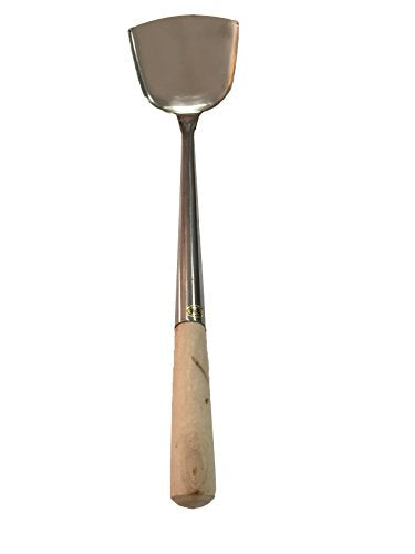 Stainless Steel Turner with Wooden Handle #3