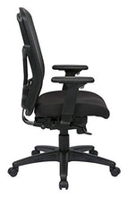 Load image into Gallery viewer, Office Star High Back ProGrid Back FreeFlex Seat with Adjustable Arms, 3-Position Locking 2-to-1 Synchro Tilt Control and Seat Slider, Black Managers Chair
