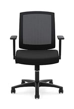 Load image into Gallery viewer, HON Torch Mesh Mid-Back Task Chair, Fixed Arms, in Black (HVL511)
