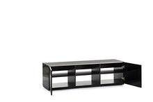 Load image into Gallery viewer, SONOROUS TRD-150 Modern Wood TV Stand for Sizes up to 65&quot; (Black/Black)
