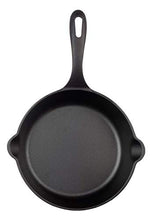 Load image into Gallery viewer, Victoria SKL-210 Cast Iron Skillet. Frying Pan with Long Handle, 10&quot;, Black
