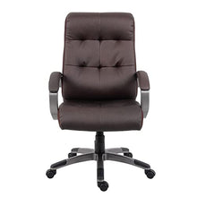 Load image into Gallery viewer, Boss Office Products Double Plush High Back Executive Chair in Brown
