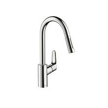 Load image into Gallery viewer, Hansgrohe 04505000 Focus High Arc Kitchen Faucet, 1.75, Chrome
