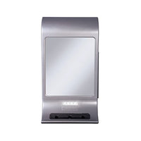 Zadro Water Led Light Like Finish Z'Fogless Mirror with Touch Panel Stainless Steel