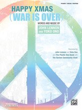 Load image into Gallery viewer, Alfred 00-41460 Happy Xmas - War Is Over Pvg Lennon Book
