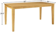 Load image into Gallery viewer, East West Furniture Dining Table with Solid Wood Top, 36 60-Inch, Inch Inch, CAT-OAK-S
